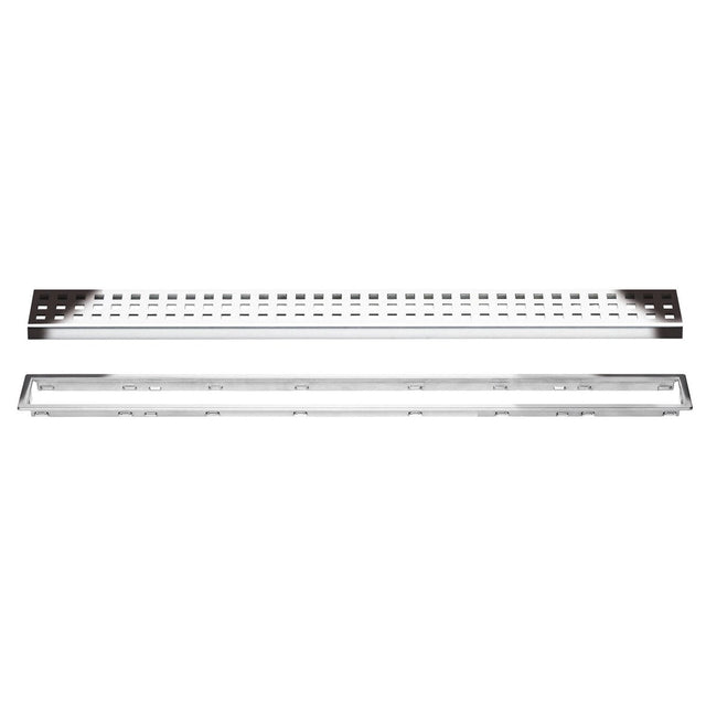 Schluter KERDI-LINE Chrome Linear Grate Kit