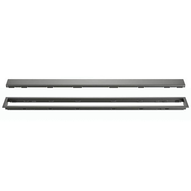 Schluter KERDI-LINE Dark Anthracite Linear Grate Kit