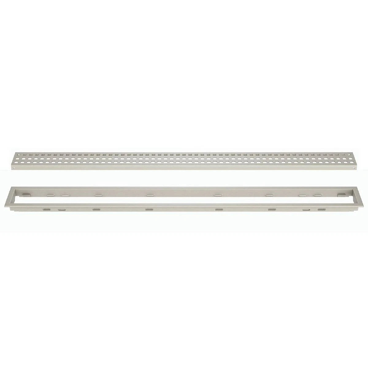 Schluter KERDI-LINE Greige Linear Grate Kit