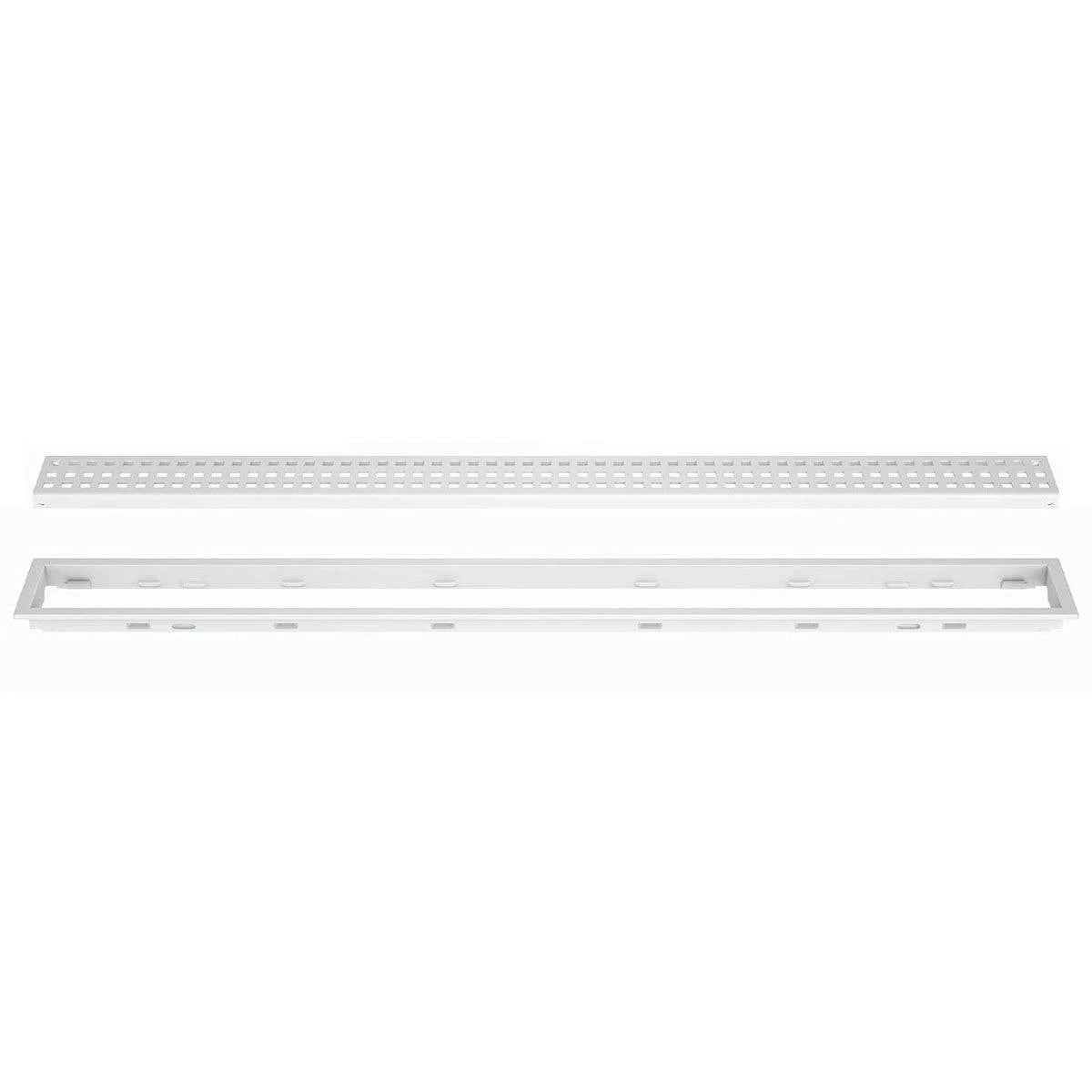 Schluter KERDI-LINE Matte White Linear Grate Kit