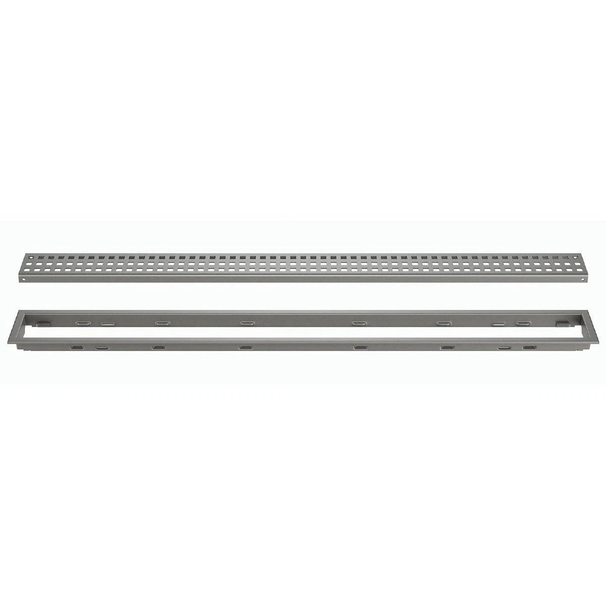 Schluter KERDI-LINE Pewter Linear Grate Kit