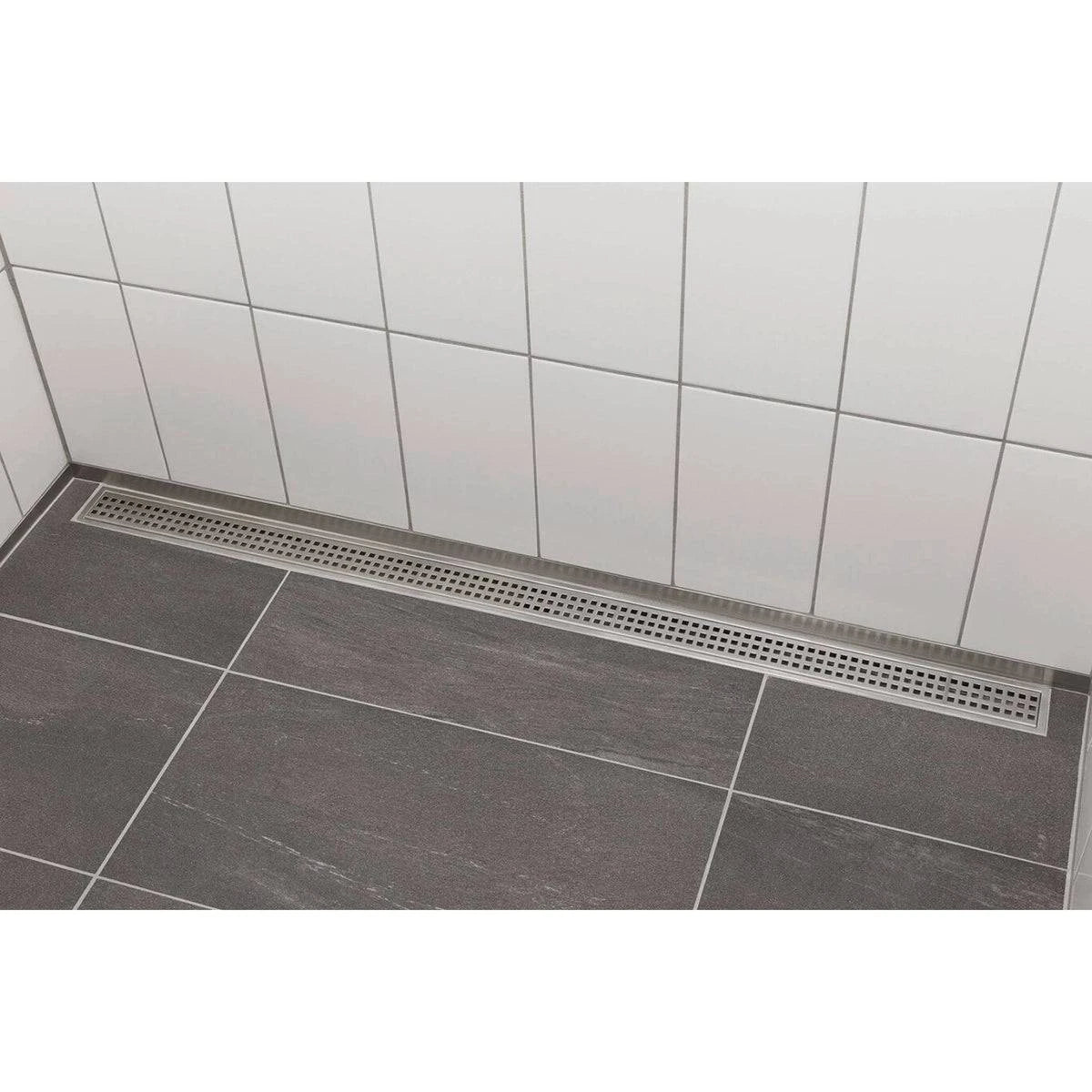 Schluter KERDI-LINE Square Perforated Grate Kit with Lock