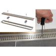 Schluter KERDI-LINE Square Perforated Grate Kit with Lock
