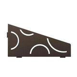 Schluter SHELF-E Shower Corner Shelves bronze quadrilateral curve