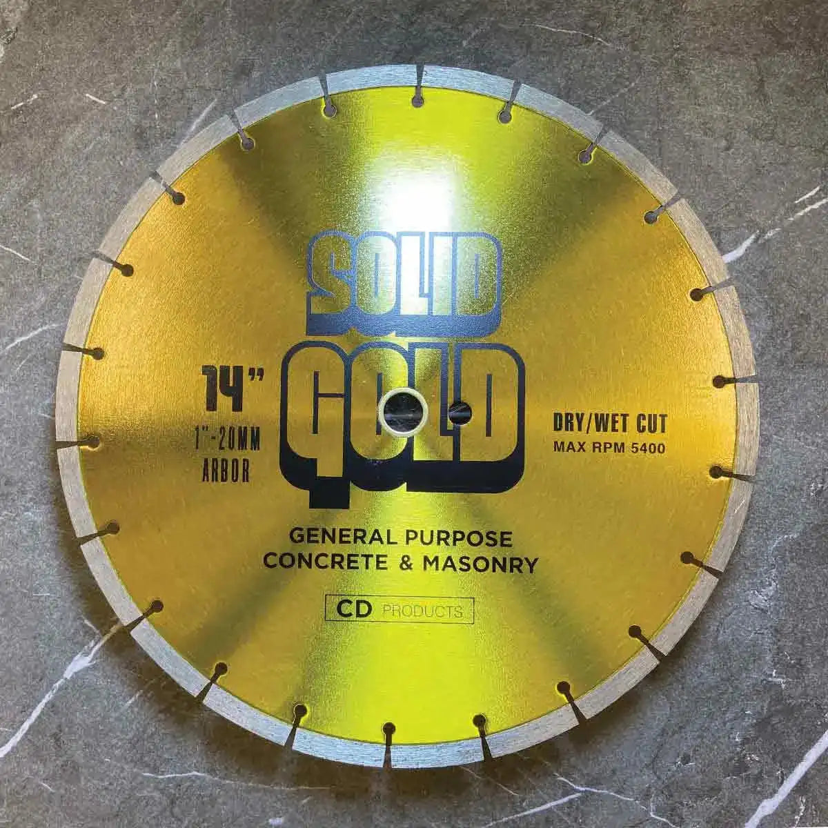 CD Products 14" Solid Gold Blade