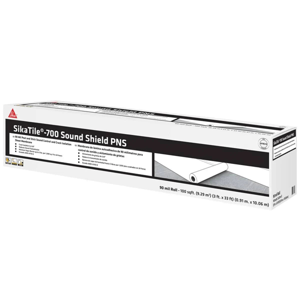 SikaTile 100 sq ft Sound Shield PNS Crack Isolation Sheet Membrane