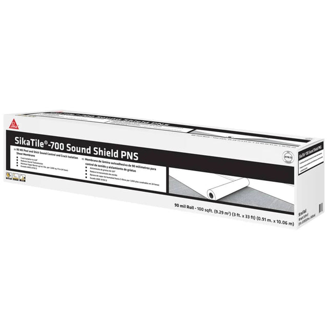 SikaTile 100 sq ft Sound Shield PNS Crack Isolation Sheet Membrane