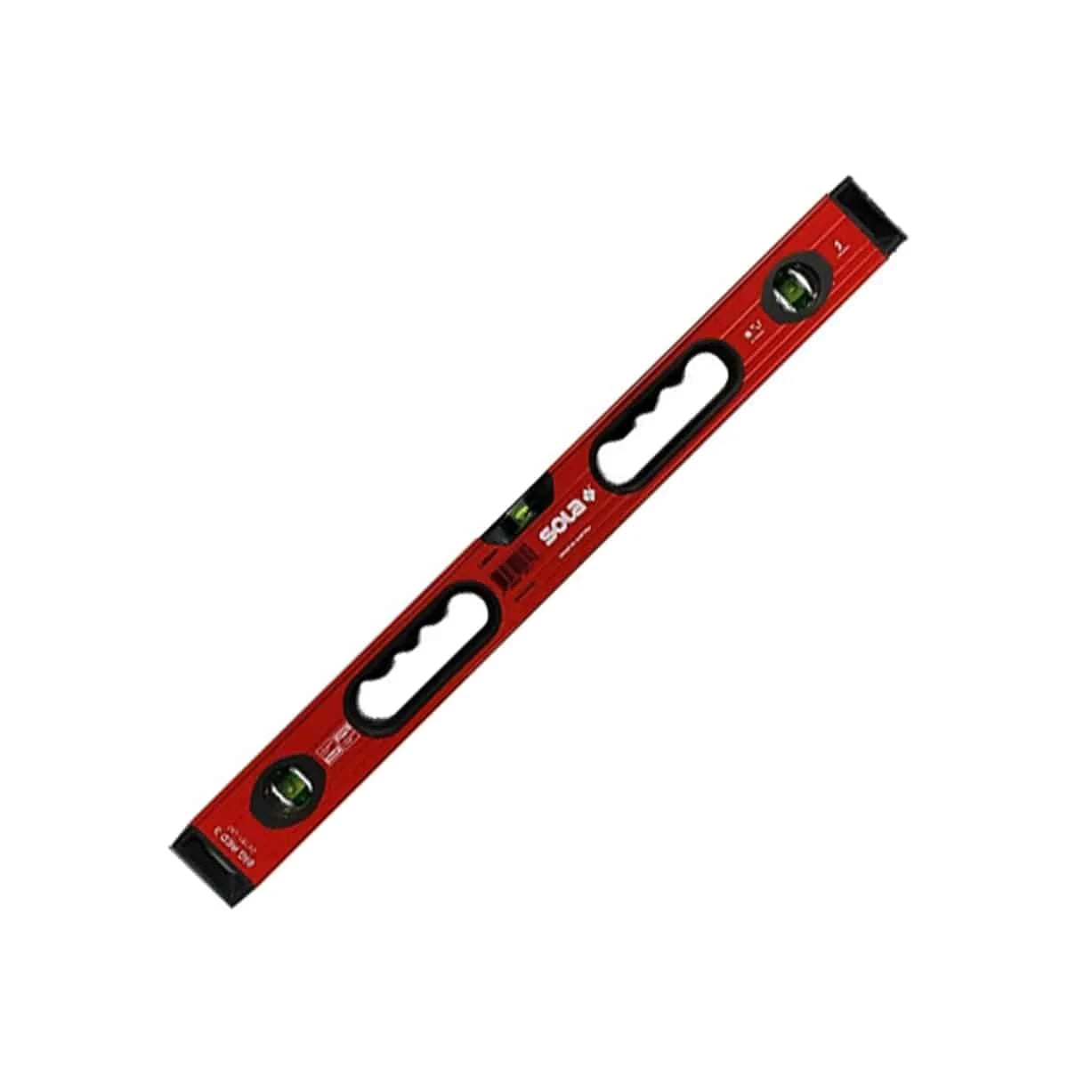 Sola Big Red Box Beam Levels, 24 inches level, LSB24A, two handles sola