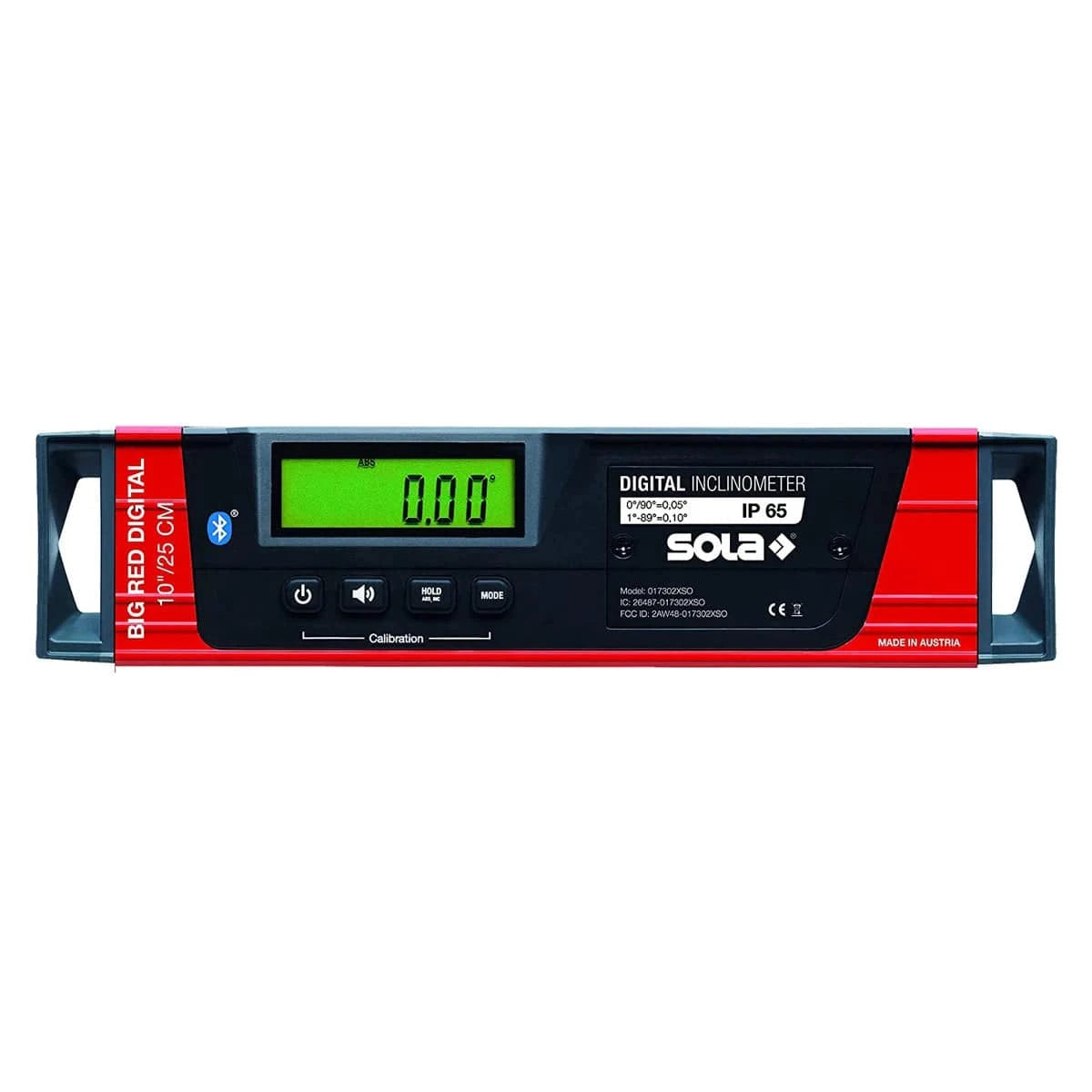 Sola 10 inches Big Red Digital Level, LSB10D, level with bluetooth