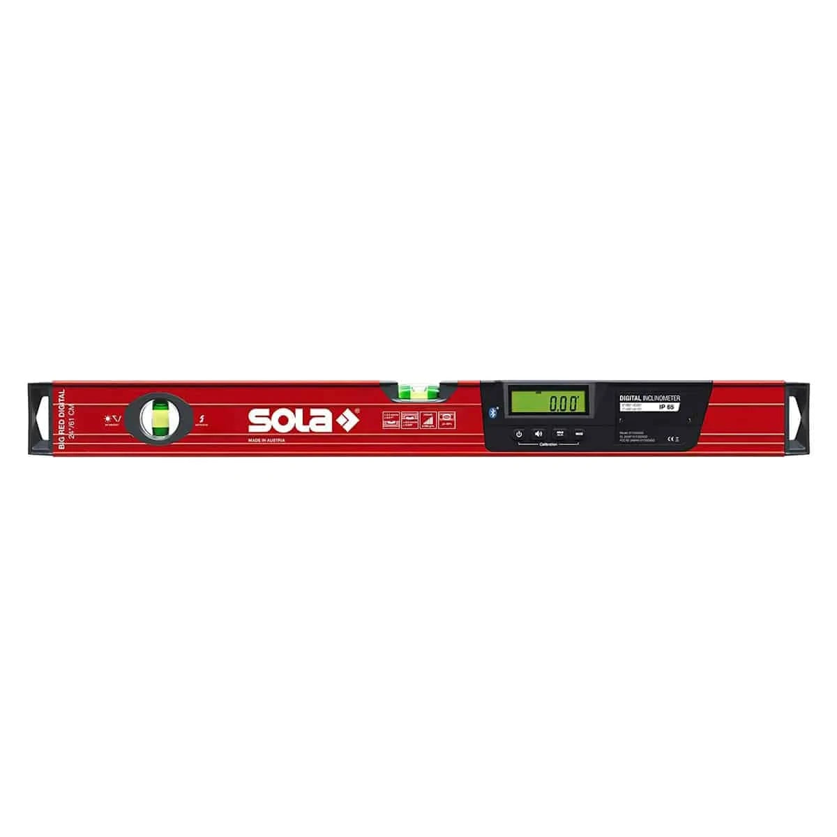 Sola 24 inches Big Red Digital Level, LSB24D, level with bluetooth
