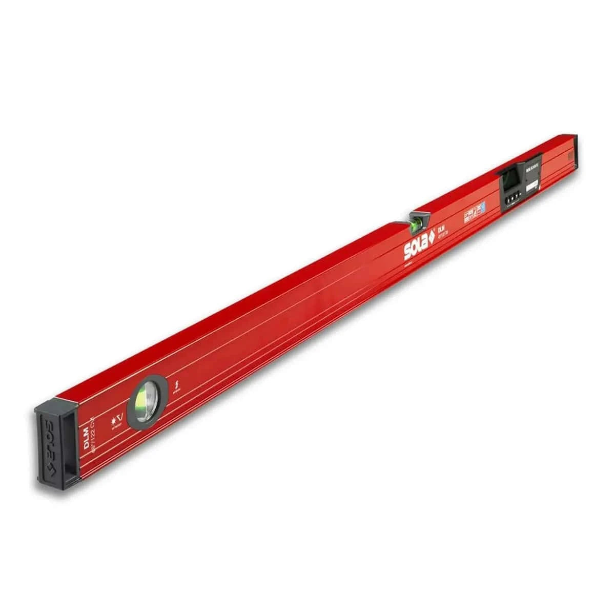 Sola 24 inches Big Red Digital Magnetic Levels with Bluetooth, LSB48DLM, 48 inches level with magnets