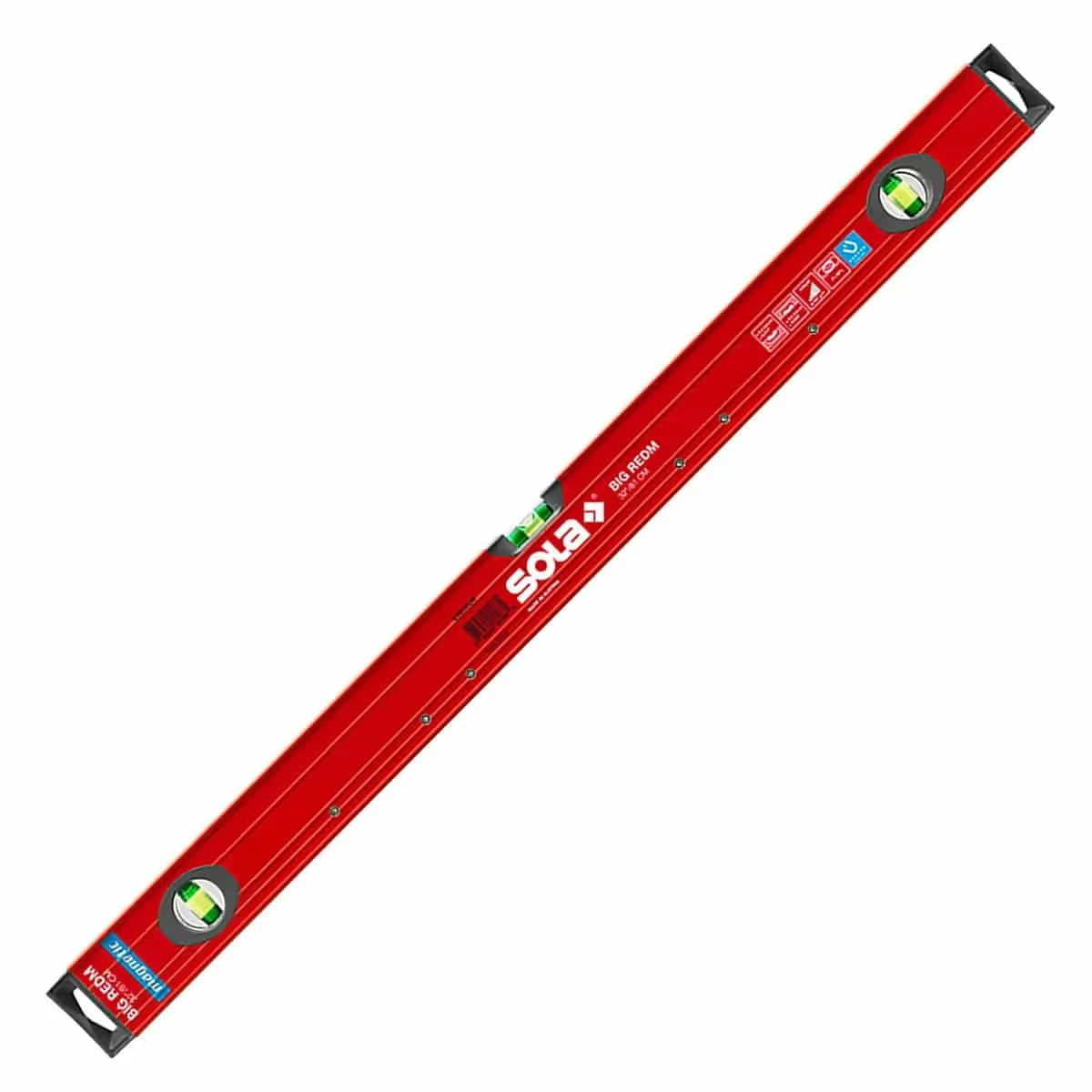 Sola 32" Big Red Magnetic Level, LSB32LM, 32 inches level