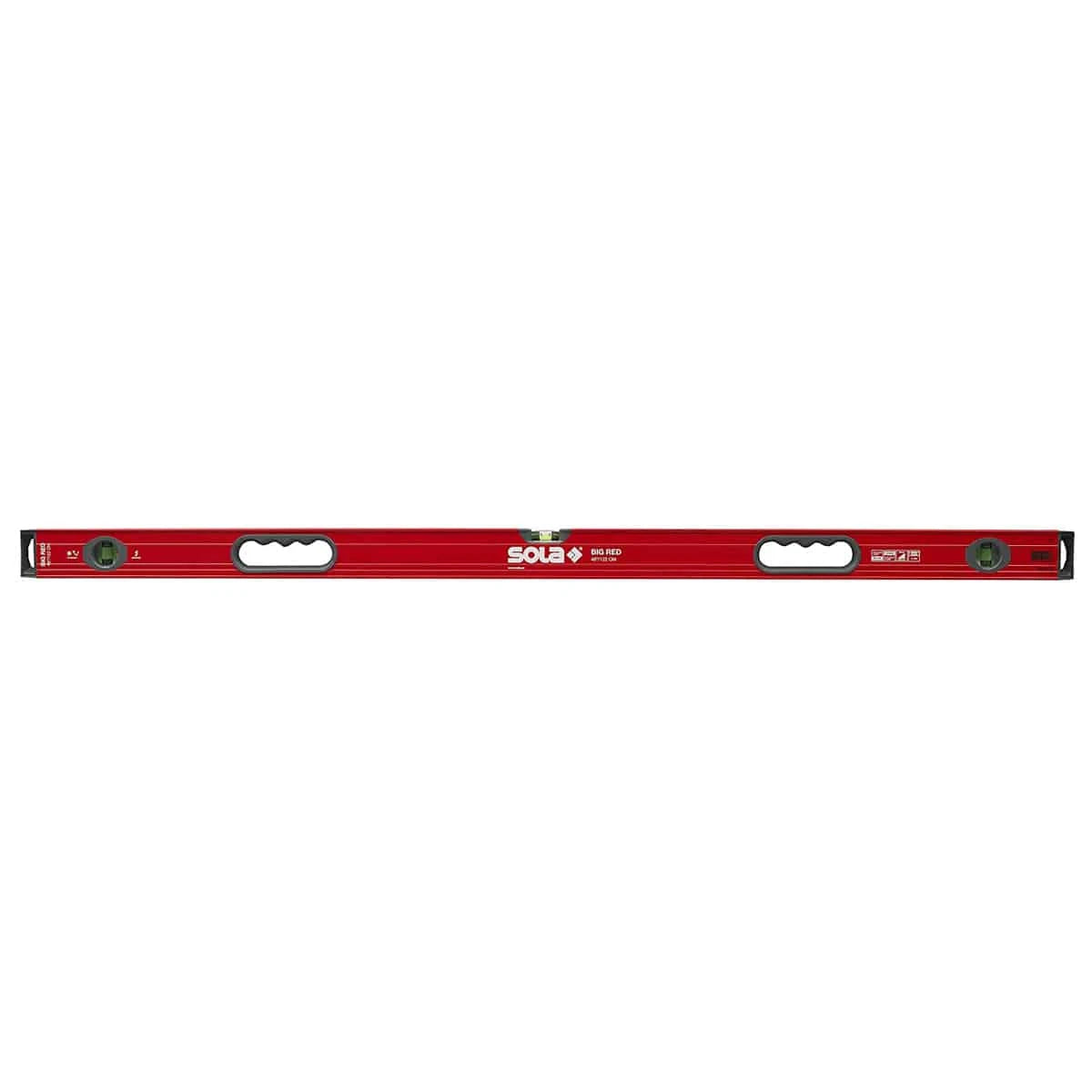 24", 48" 10" leve set SOLA Big Red Mason Set, carrying case