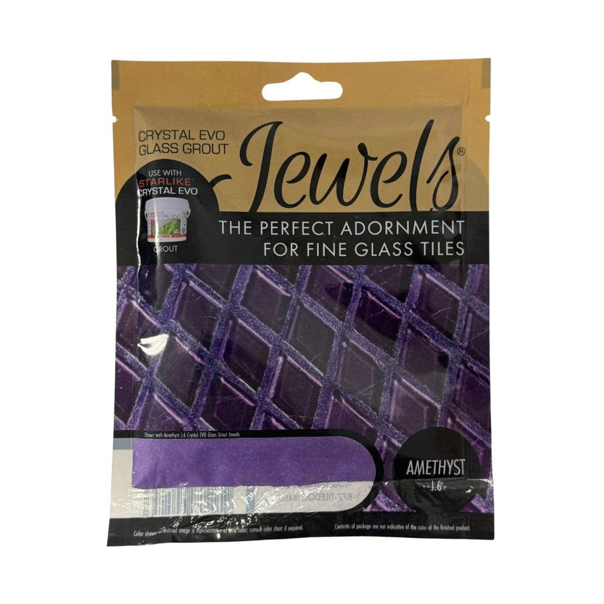 Starlike EVO Crystal Grout Jewel Additives Amethyst