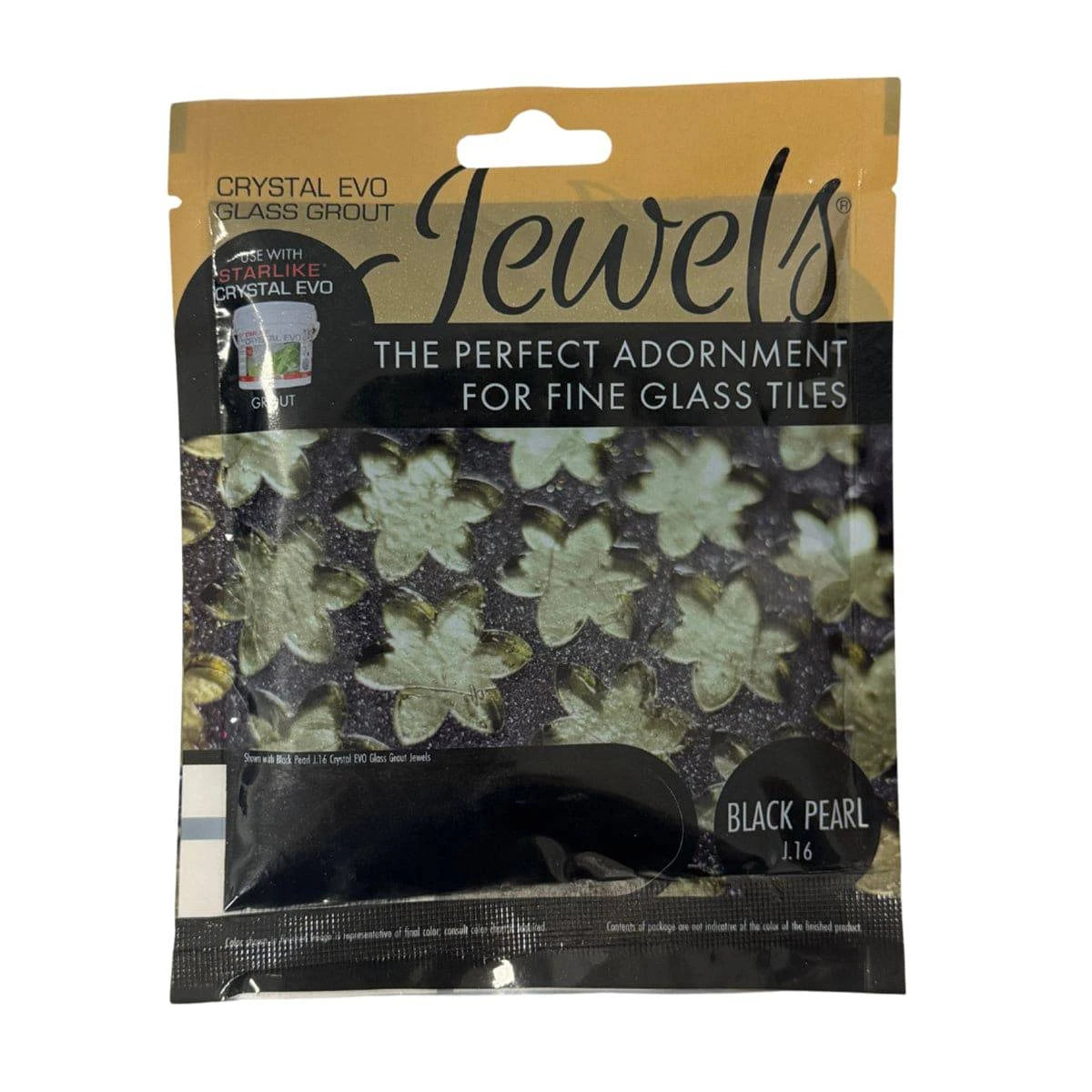 Starlike EVO Crystal Grout Jewel Additives Black Pearl