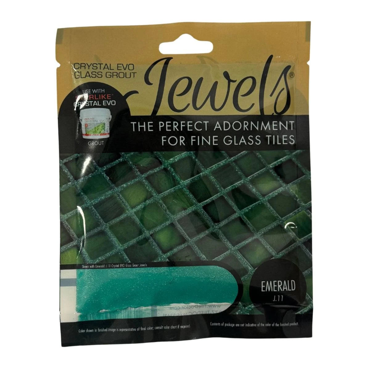 Starlike EVO Crystal Grout Jewel Additives Emerald