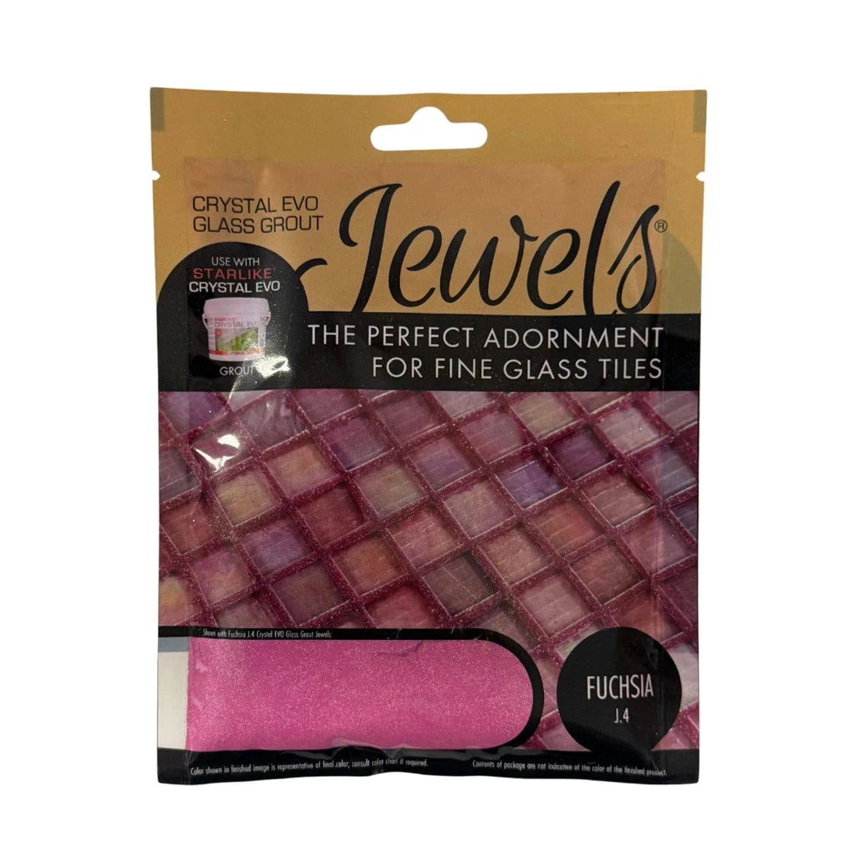 Starlike EVO Crystal Grout Jewel Additives Fuchsia