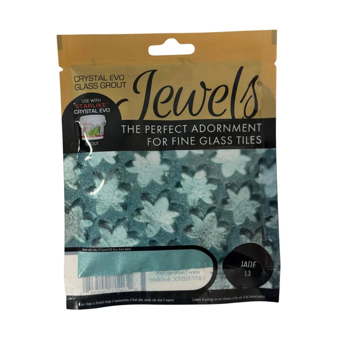 Starlike EVO Crystal Grout Jewel Additives Jade