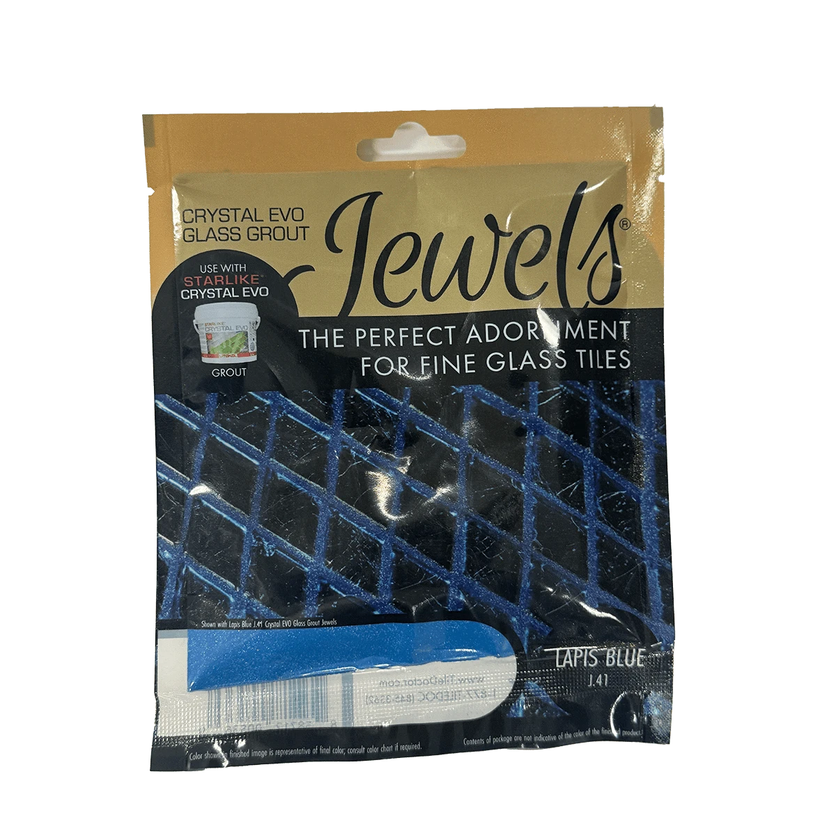 Starlike EVO Crystal Grout Jewel Additives Lapis Blue