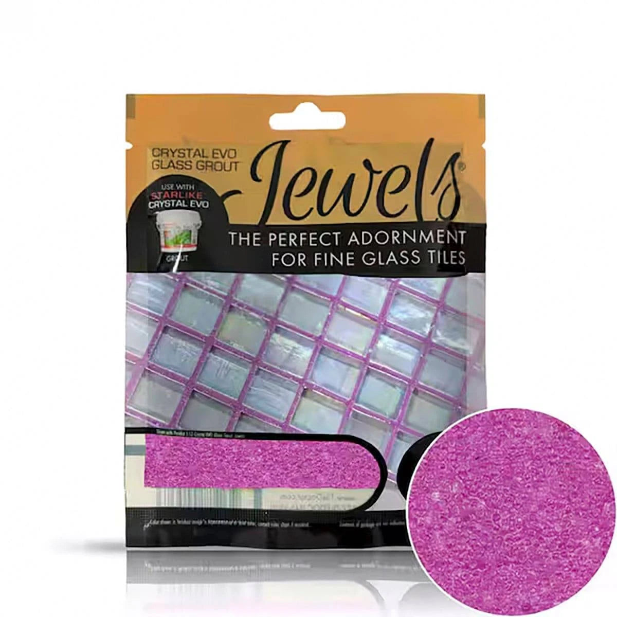 Starlike EVO Crystal Grout Jewel Additives Rose