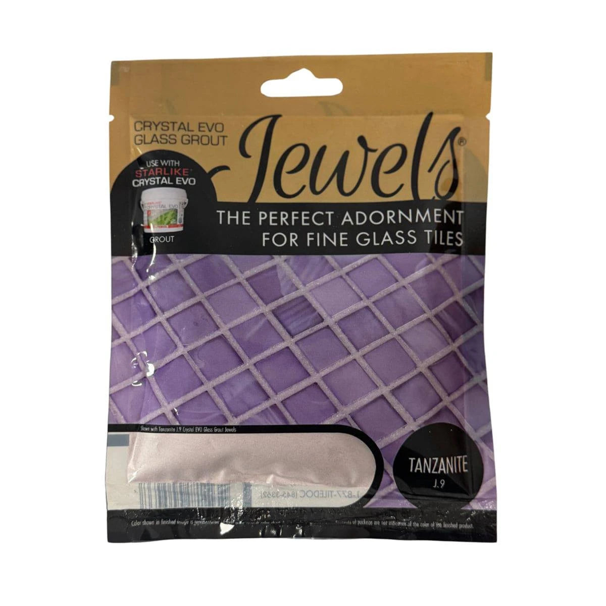 Starlike EVO Crystal Grout Jewel Additives Tanzanite