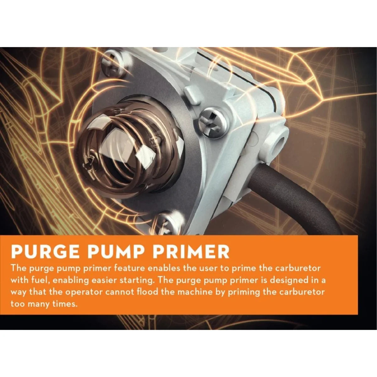 Stihl FS 56 Gasoline Grass Trimmer Marketing Purge Pump