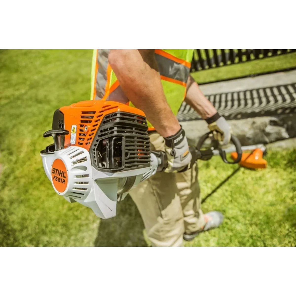 Stihl FS 91 Gasoline Grass Trimmer Loop Handle Outdoor 8