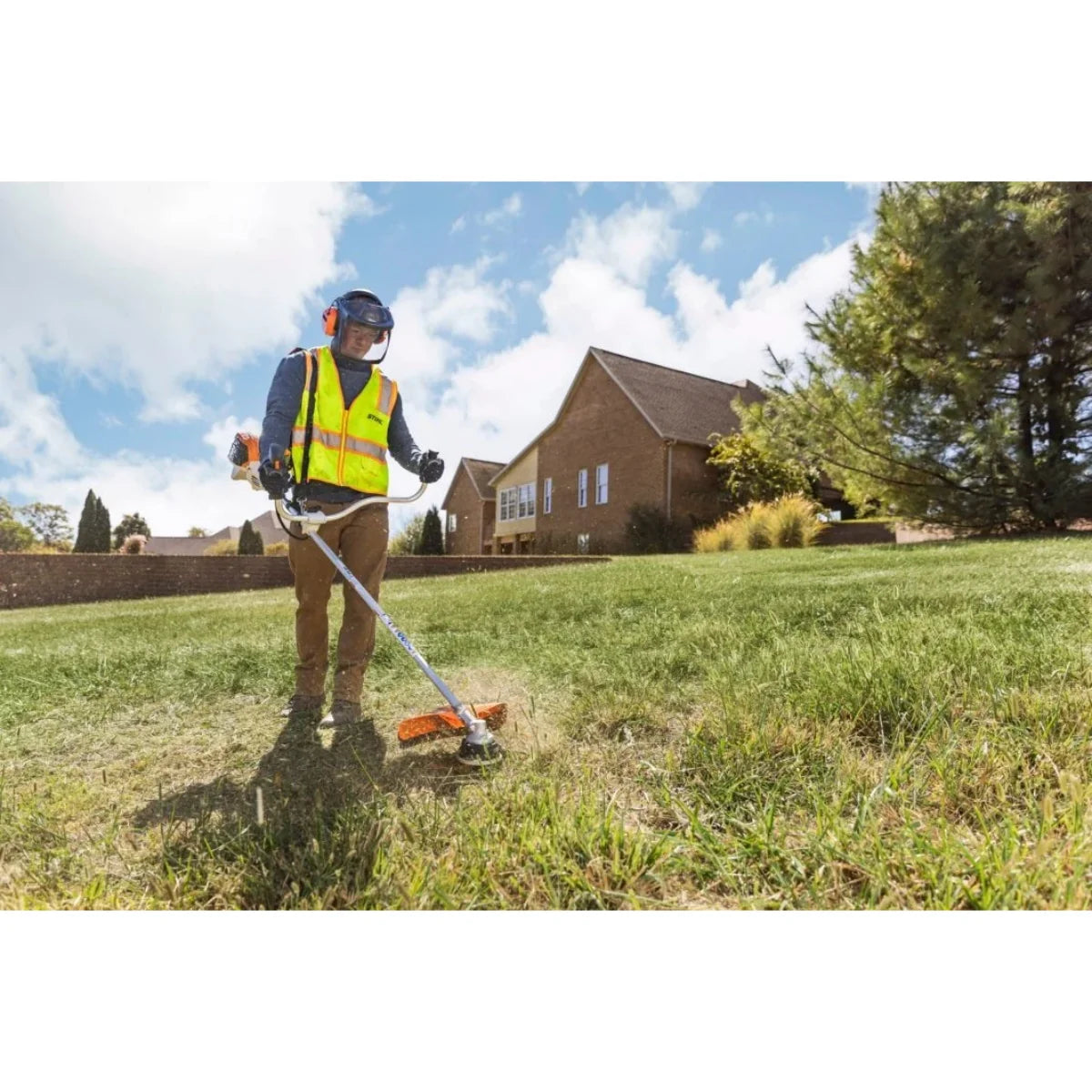 Stihl FS 91 Gasoline Grass Trimmer Bike Handle Outdoor 1