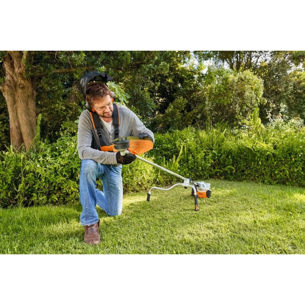 Stihl FS 91 Gasoline Grass Trimmer Bike Handle Outdoor 4