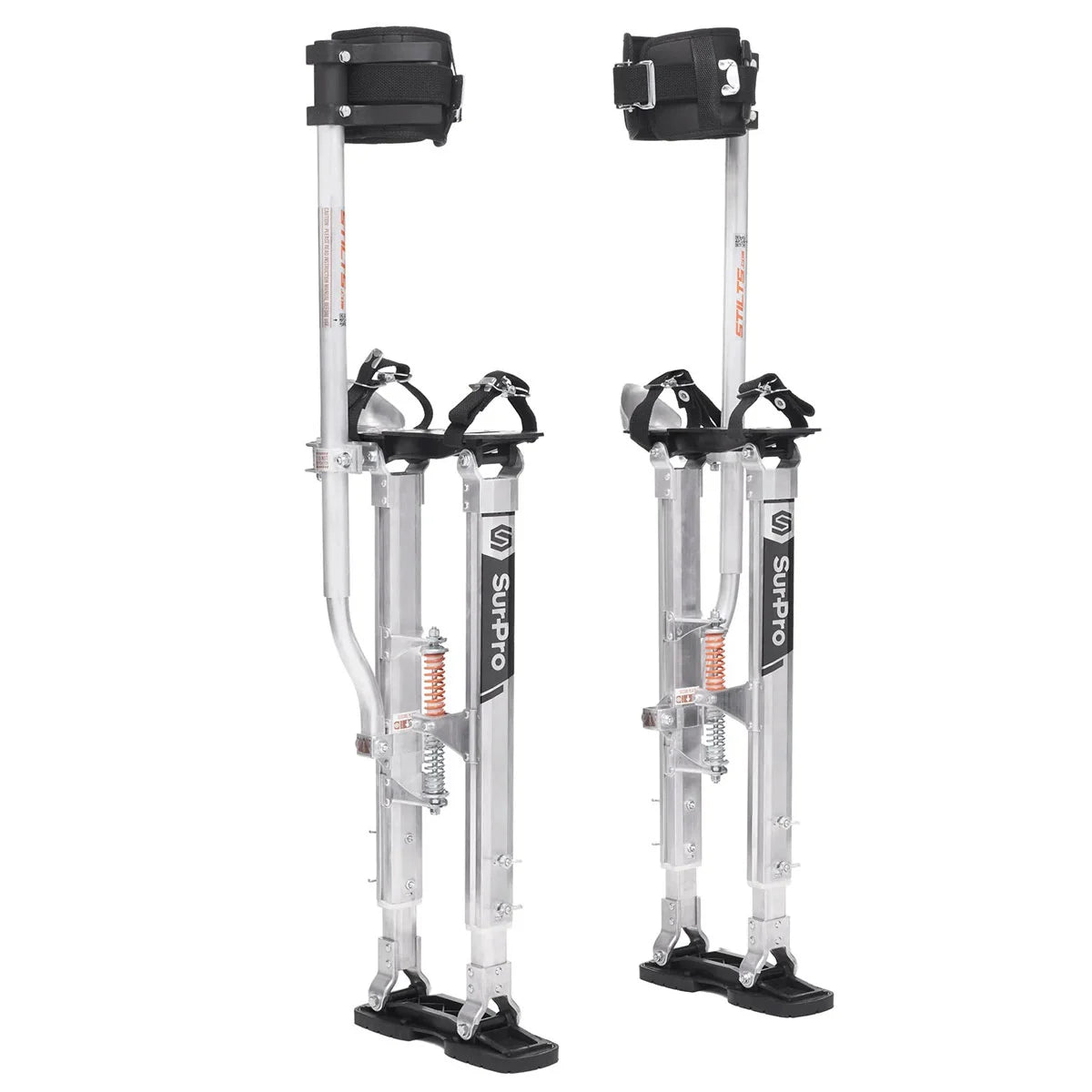 SurPro Aluminum S1 Stilts - 16" to 24"