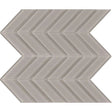 Brilliance Taupe Chevron Mosaic Tile
