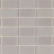 Brilliance Taupe Stacked Mosaic Mixed Tile