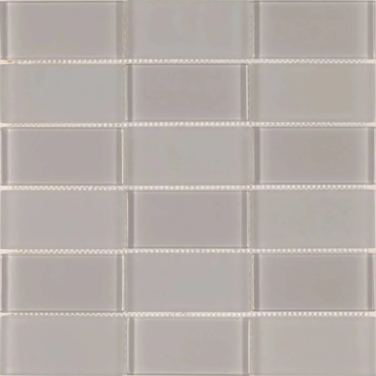 Brilliance Taupe Stacked Mosaic Mixed Tile