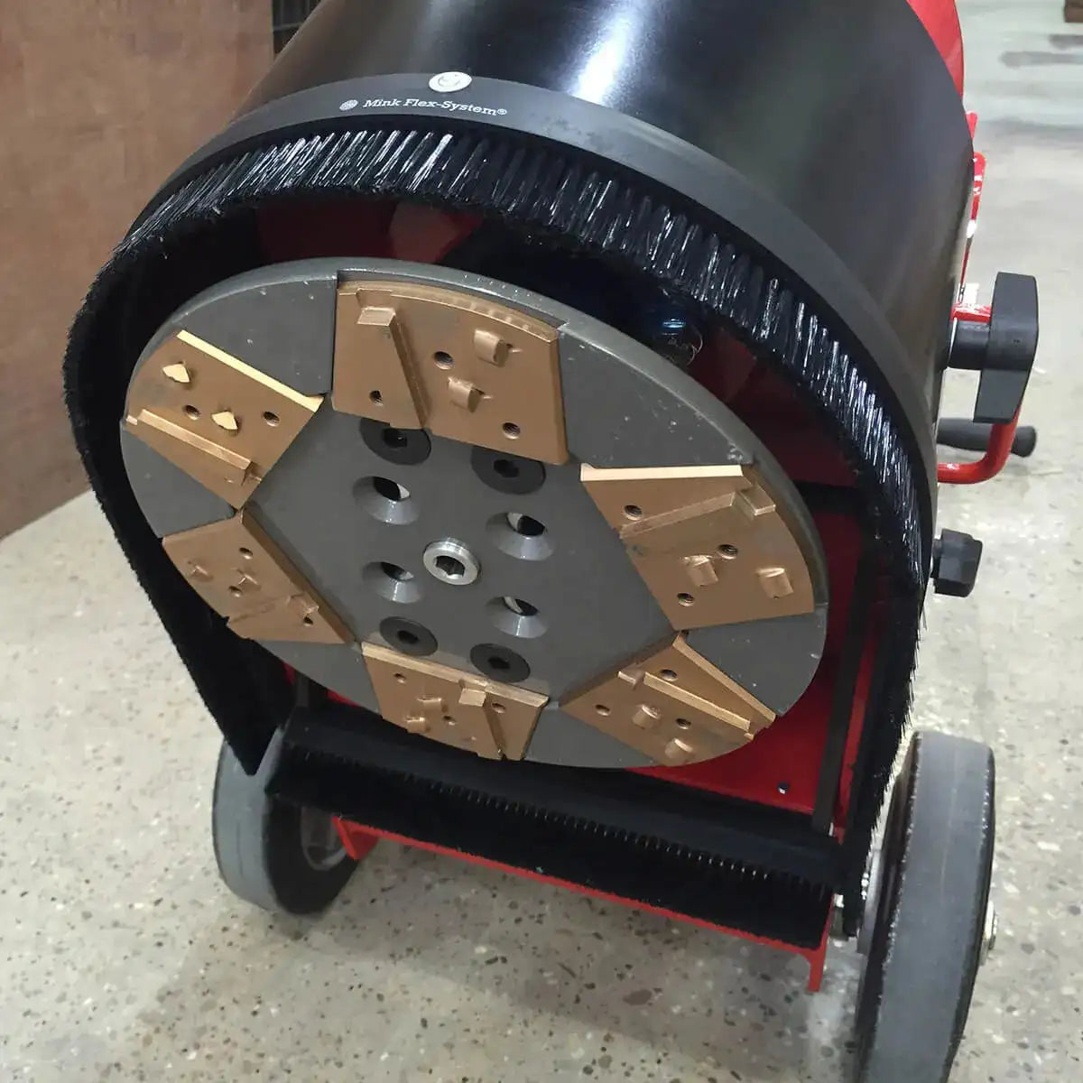 trelawny pcd diamond for profiling of floors before applications of thin coatings or paints