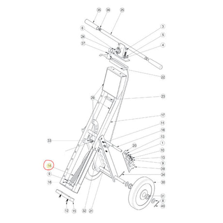 Pearl Tension Spring for PA01HT Hammer Trolley