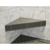 waterproof shower bench