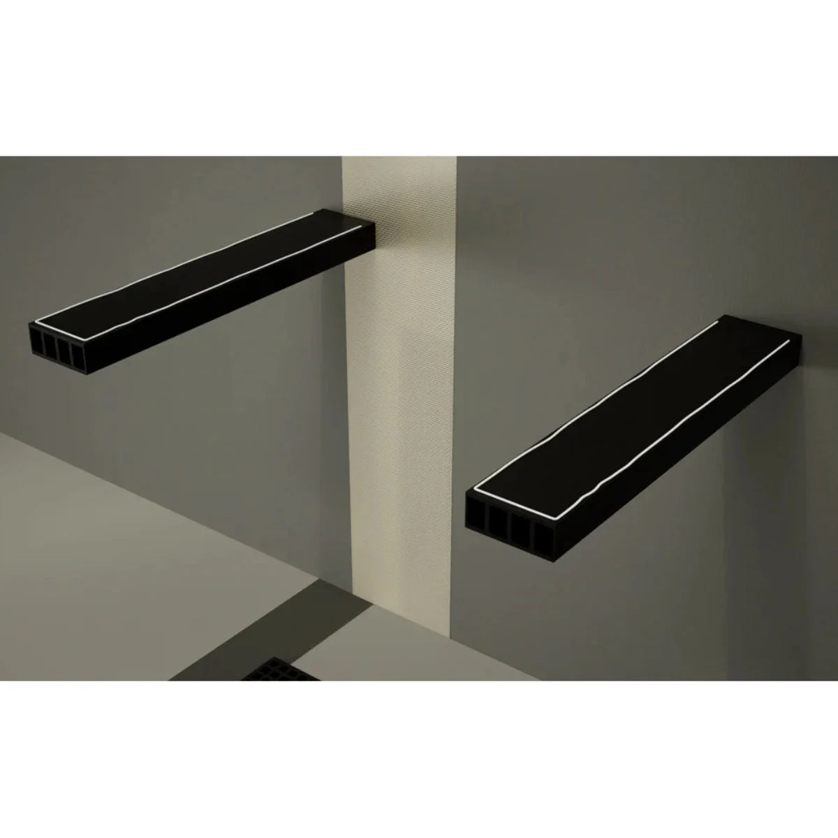 Free Hanging Shelf Brackets