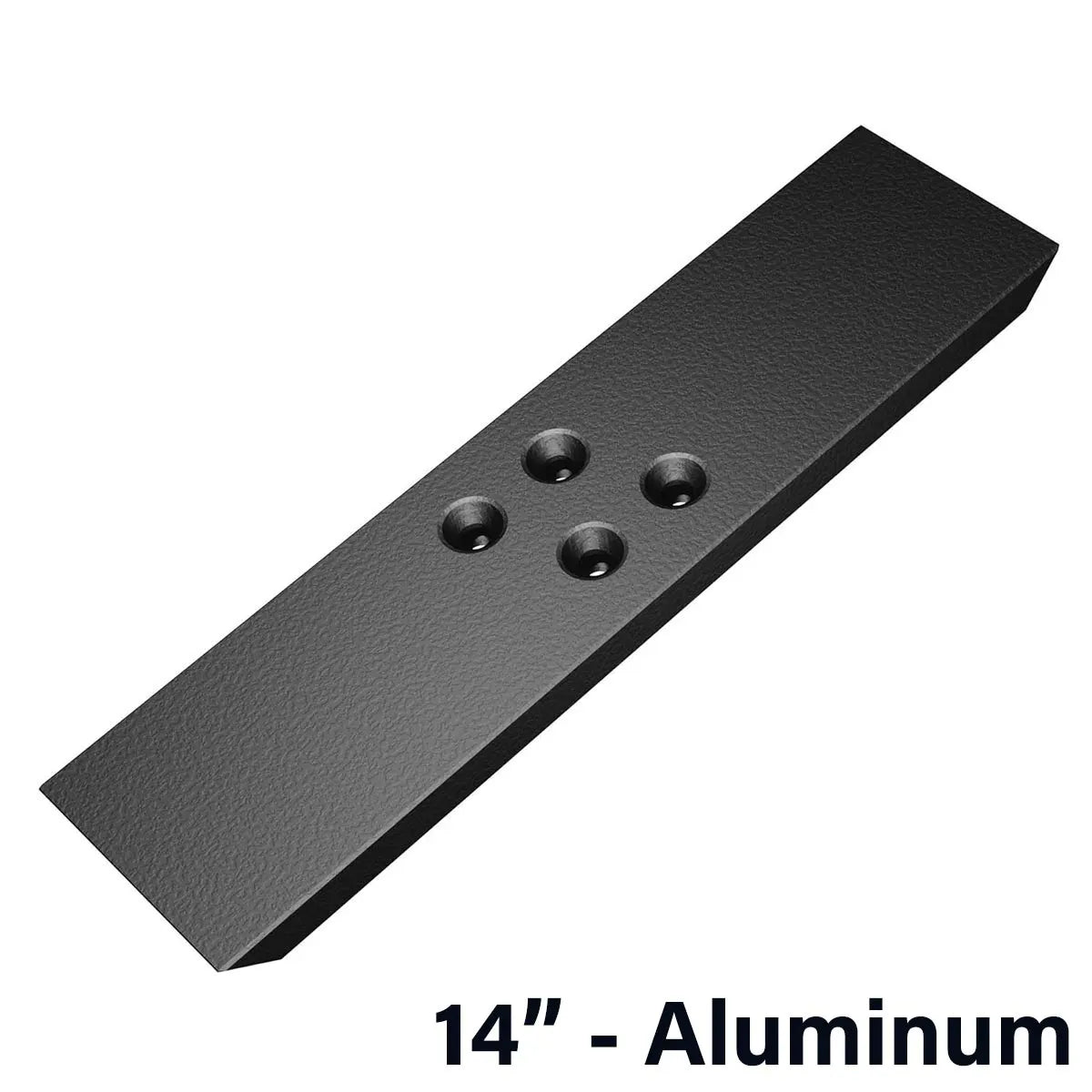 The Original Granite Bracket 14" Flat Wall Countertop Support Bracket - Aluminum