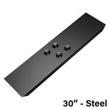 The Original Granite Bracket 30" Flat Wall Countertop Support Bracket - Steel
