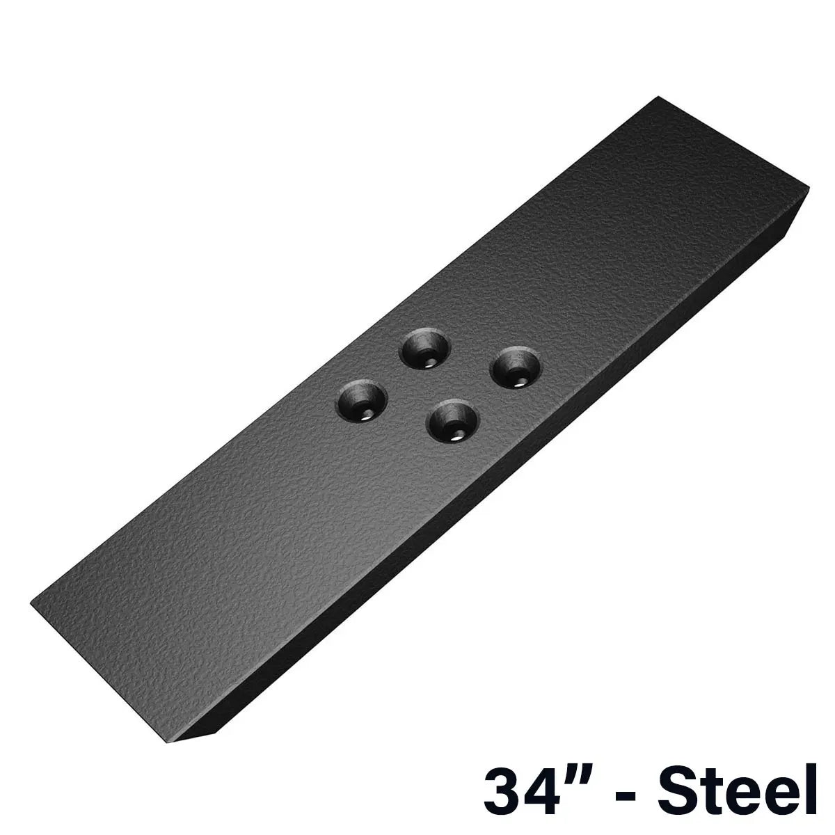 The Original Granite Bracket 34" Flat Wall Countertop Support Bracket - Steel
