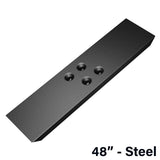 The Original Granite Bracket 48" Flat Wall Countertop Support Bracket - Steel