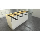 Aluminum Countertop Support Brackets