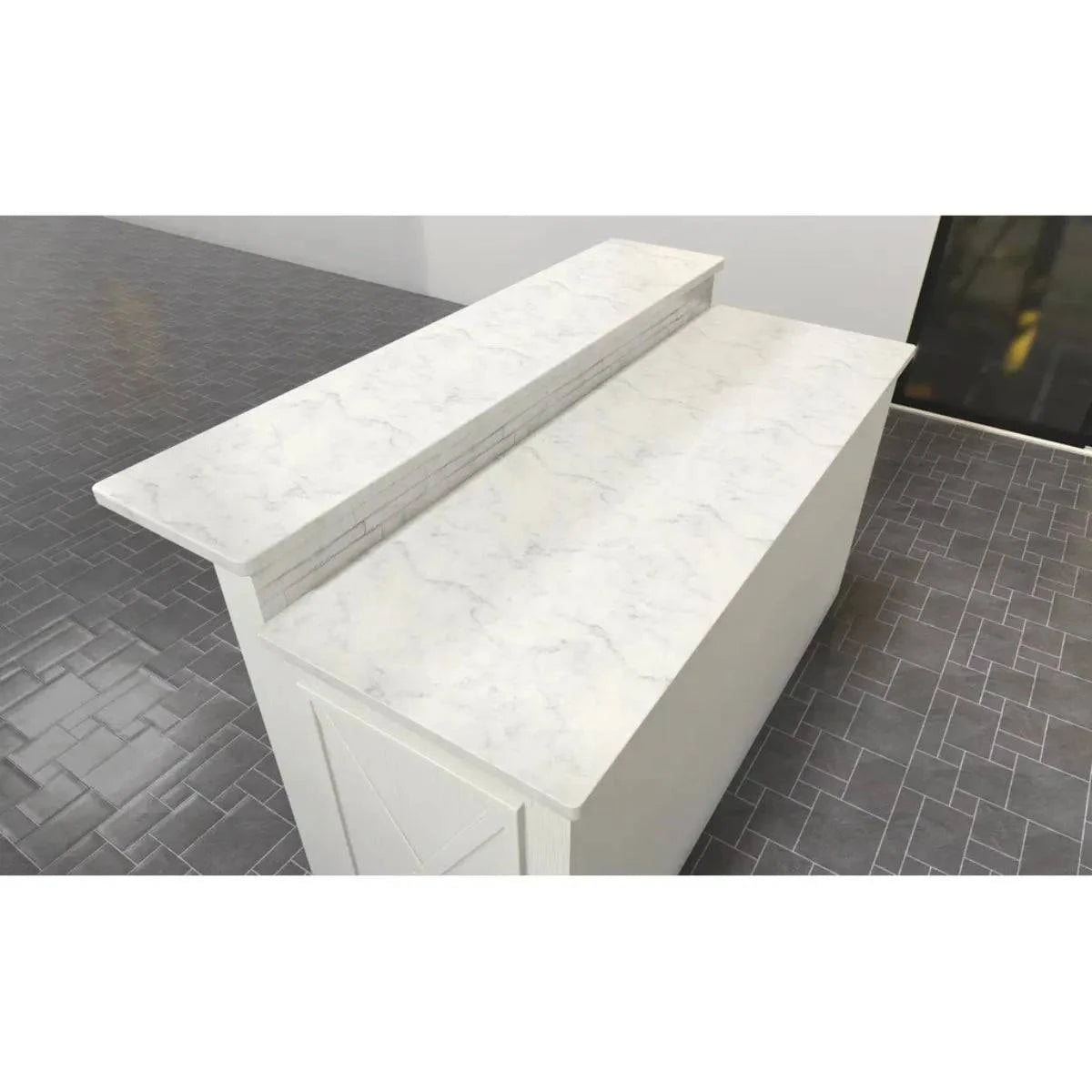 Stone countertop aluminum bracket