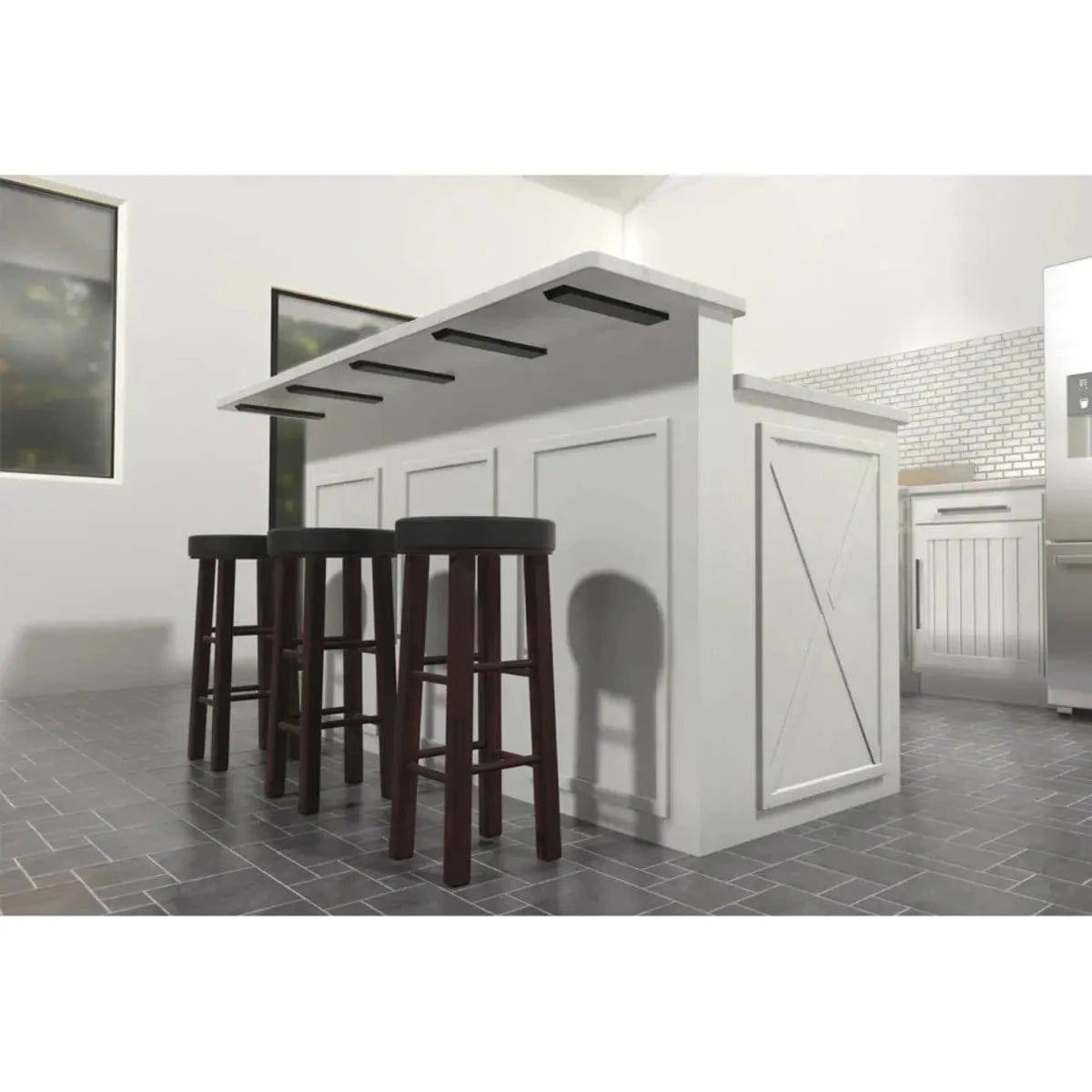 anti-rust kitchen island support