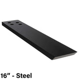 The Original Granite Bracket 16" Knee Wall Countertop Support Bracket Steel