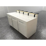 Stone countertop L shaped bracket