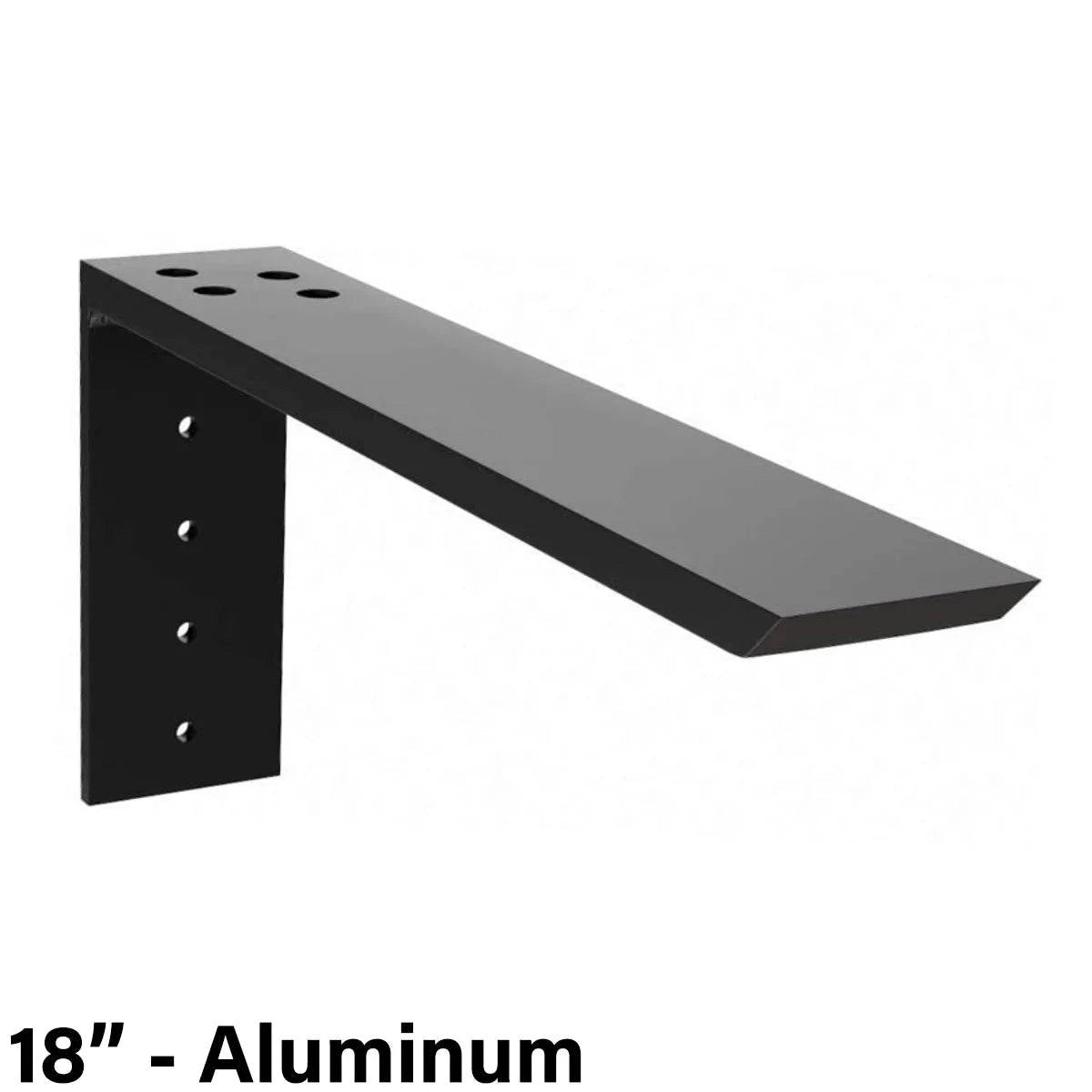 The Original Granite Bracket "L" Bracket Countertop Support - 18" Aluminum