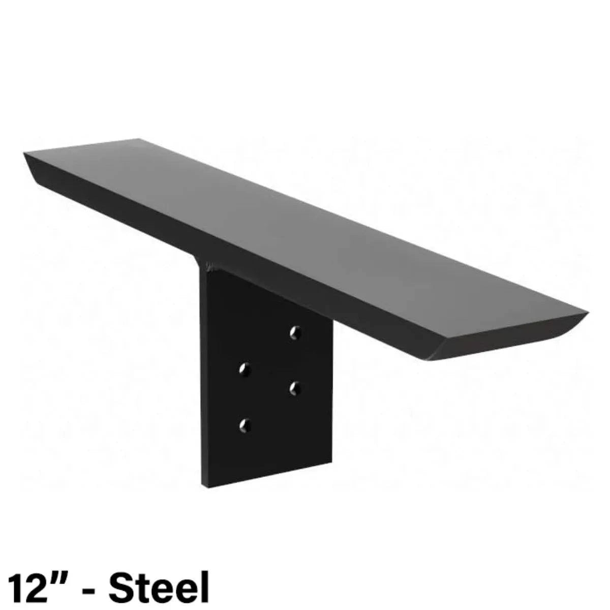 The Original Granite Bracket T Brace Countertop Support Bracket 12" Steel