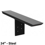 The Original Granite Bracket T Brace Countertop Support Bracket 34" Steel