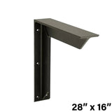 the Original Heavy-Duty Utility Bracket 28" x 16"